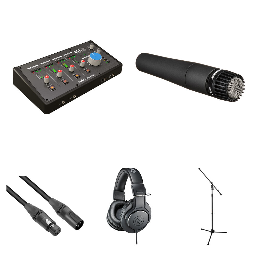 Аудиоинтерфейс Solid State Logic SSL 12 USB Audio Interface with Guitar
Аудиоинтерфейс Solid State Logic SSL 12 USB Audio Interface with Guitar