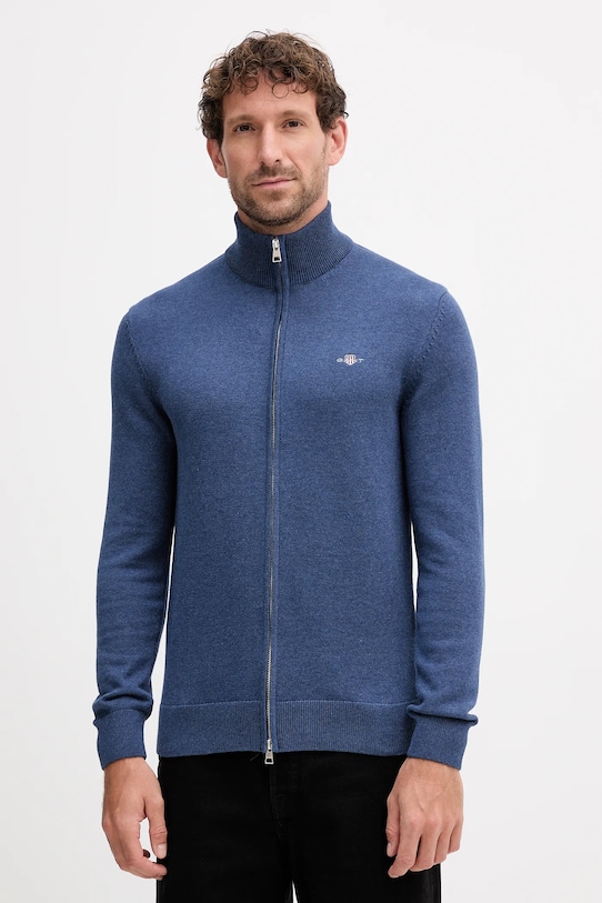 Хлопковый кардиган Gant, темно-синий
Хлопковый кардиган Gant, темно-синий