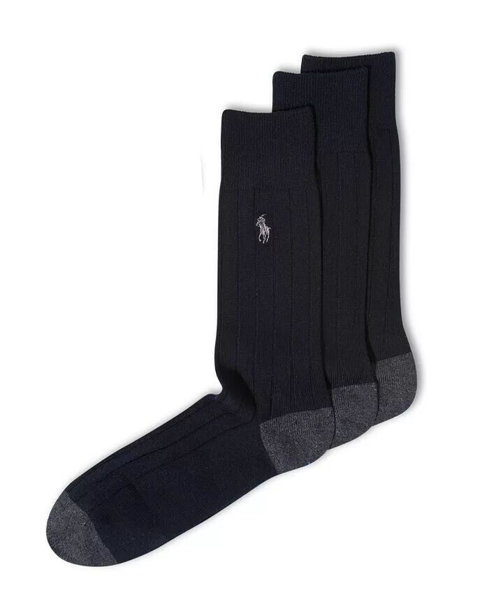 Мужские носки Soft Touch Rib Dress Socks, 3 пары Polo Ralph Lauren, черный
Мужские носки Soft Touch Rib Dress Socks, 3 пары Polo Ralph Lauren, черный
