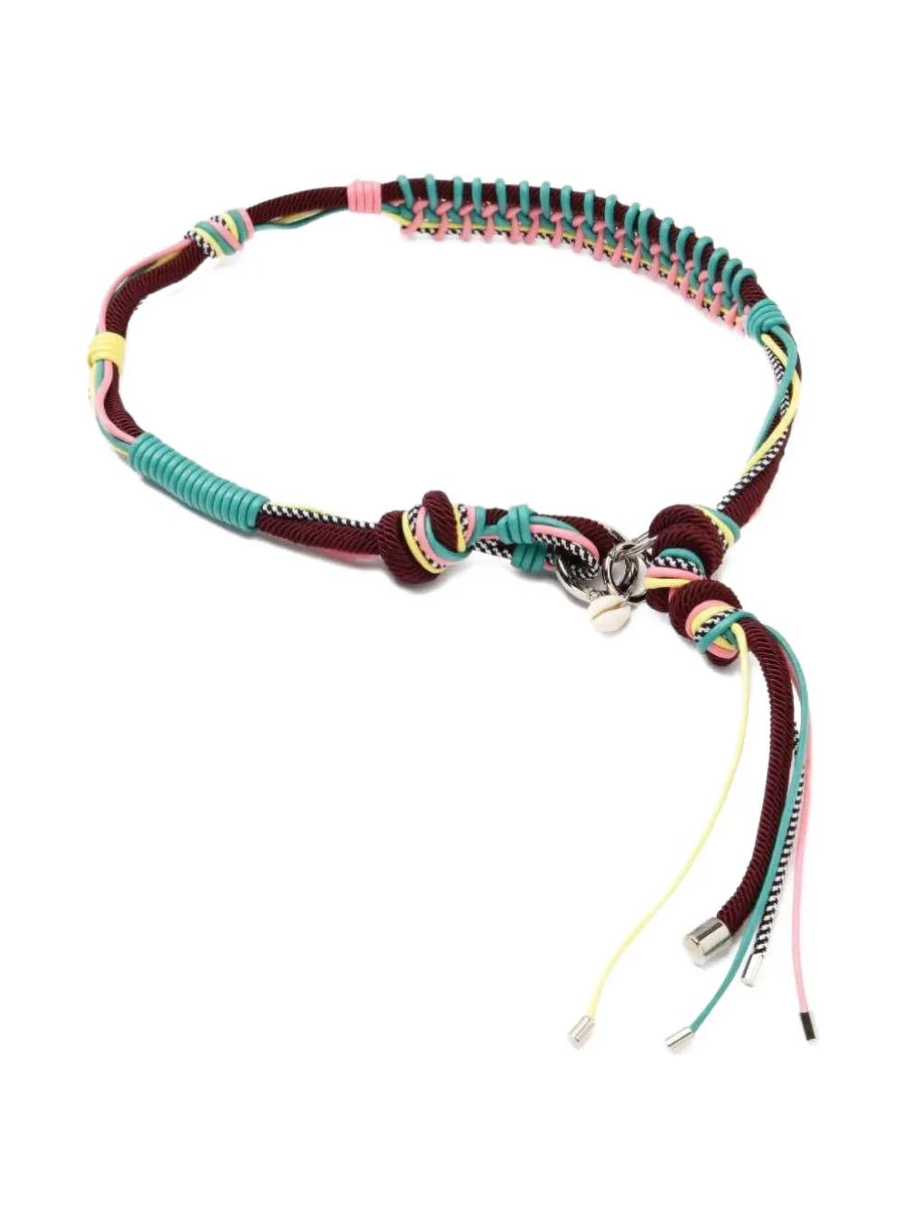 Пояс из завязанной веревки Kashura, розовый
Пояс из завязанной веревки Kashura, розовый