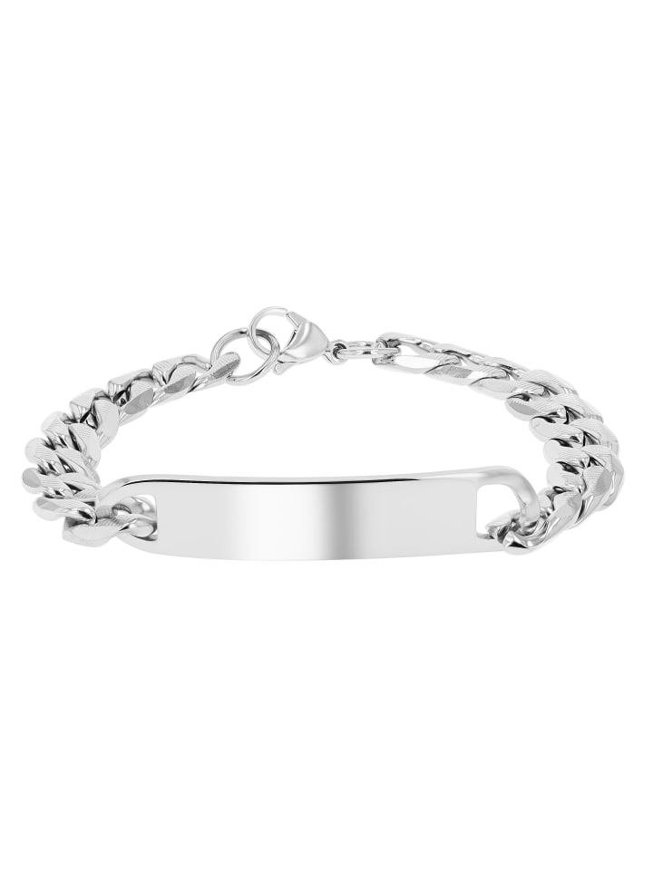 Adeliás Мужской браслет - браслет из нержавеющей стали в виде цепочки, 21 см, серебристый
Adeliás Мужской браслет - браслет из нержавеющей стали в виде цепочки, 21 см, серебристый