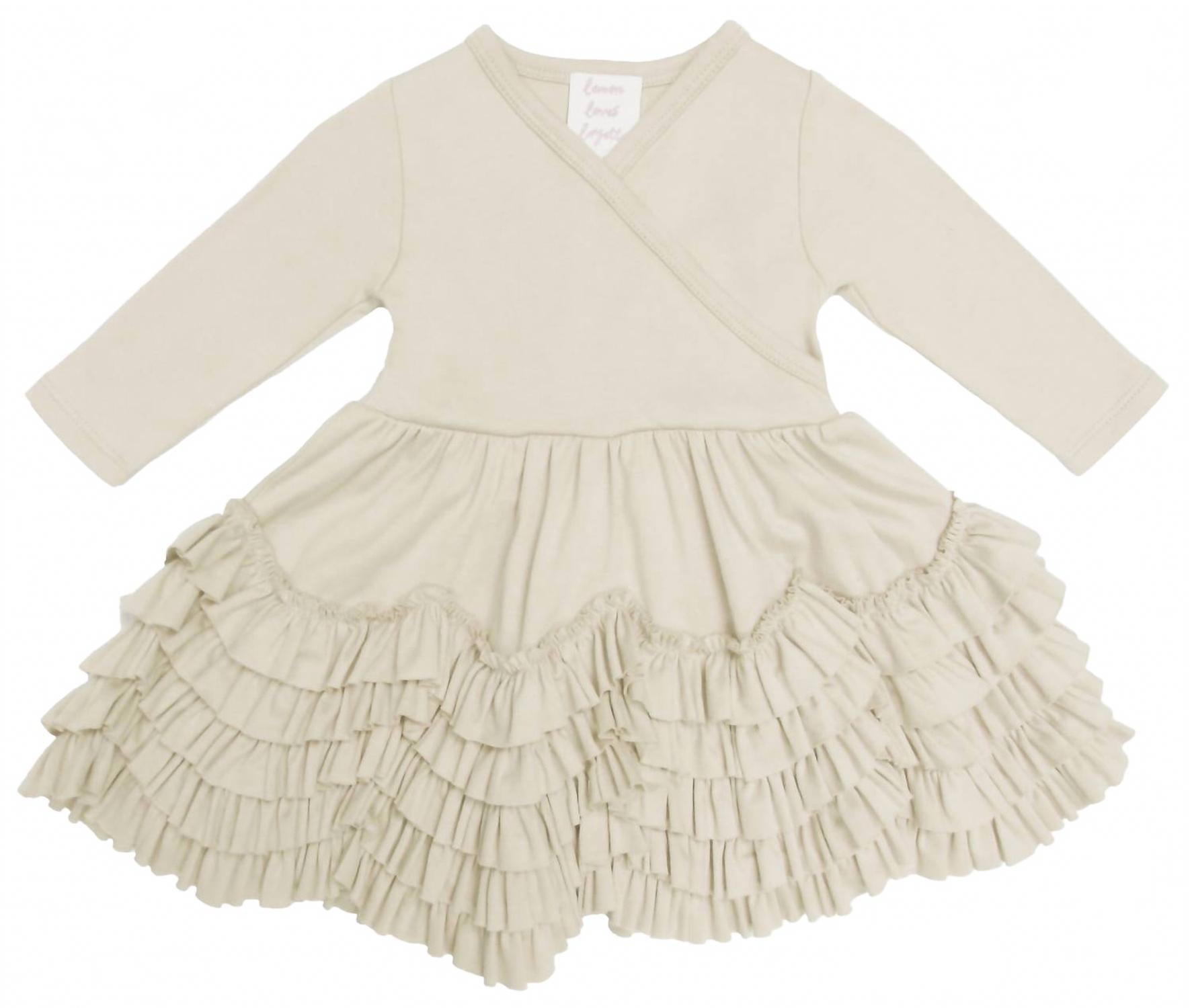 Платье Jada для девочек в цвете «эгг-ног-бежевый» Lemon Loves Layette, Eggnog Beige
Платье Jada для девочек в цвете «эгг-ног-бежевый» Lemon Loves Layette, Eggnog Beige