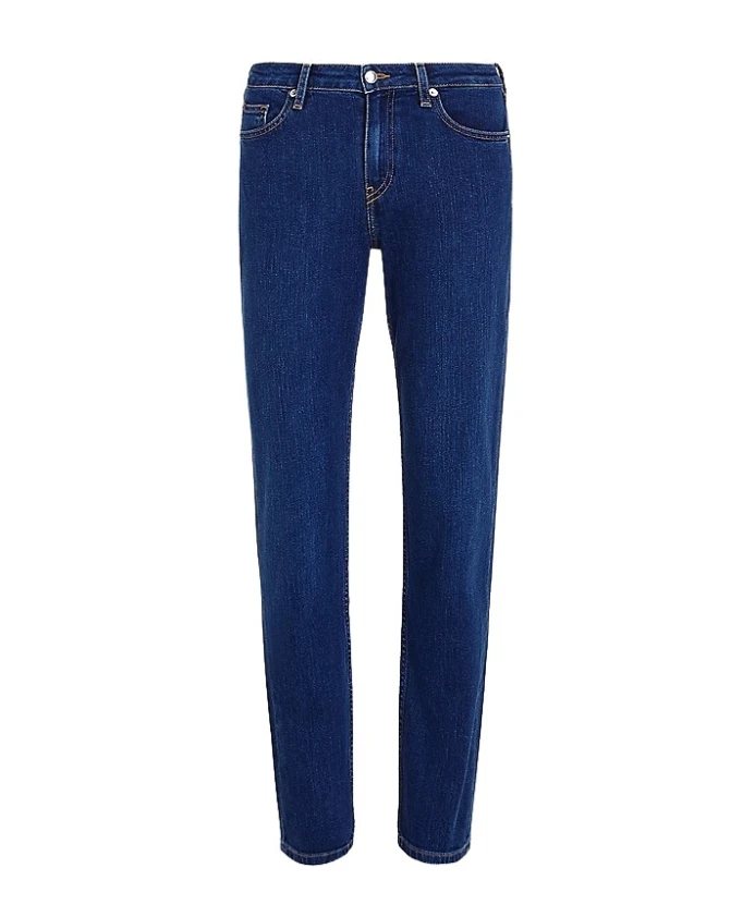 Классические джинсы прямого кроя со стандартной высотой талии. Tommy Hilfiger, синий
Классические джинсы прямого кроя со стандартной высотой талии. Tommy Hilfiger, синий