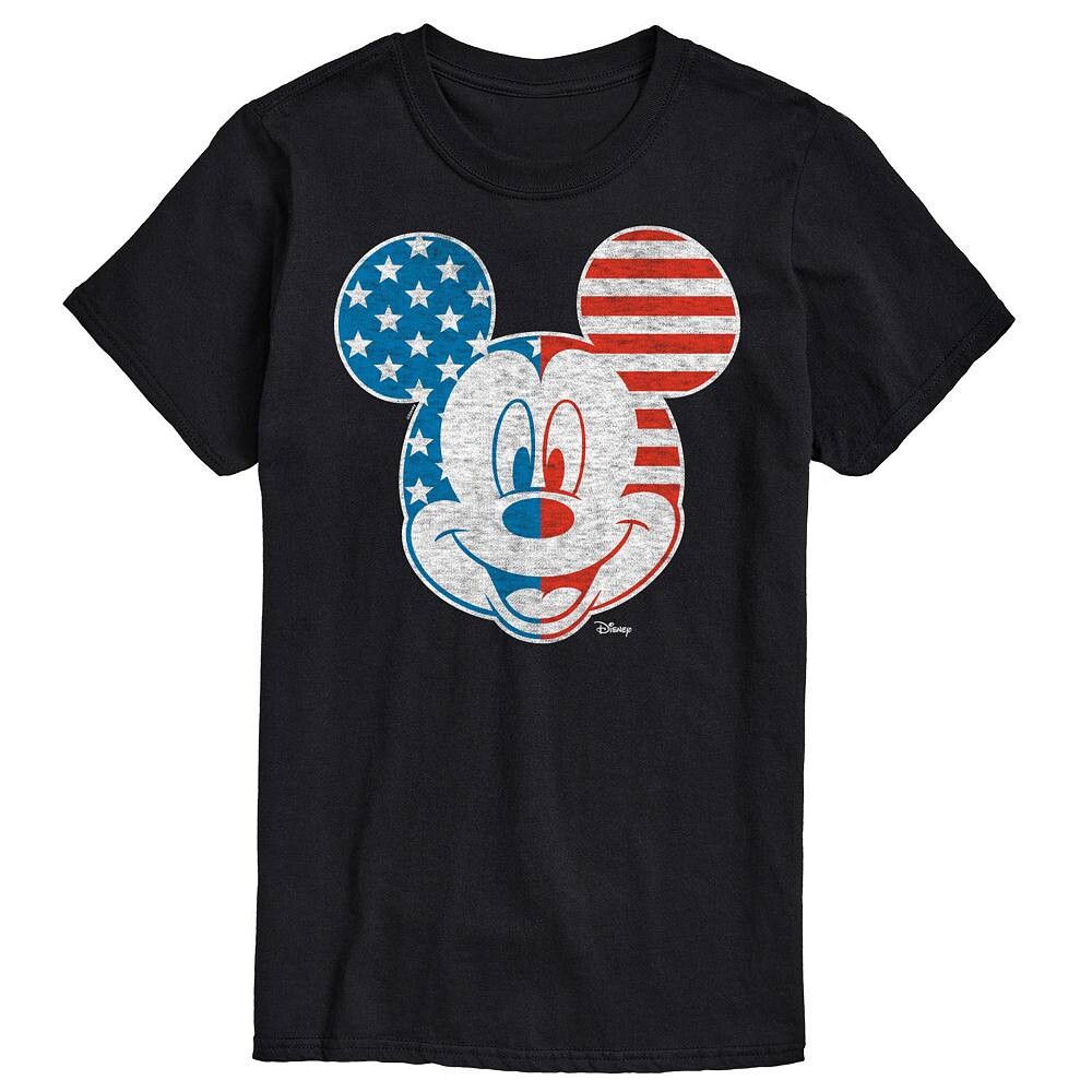 Мужская футболка с рисунком Микки Мауса Disney's America, черный
Мужская футболка с рисунком Микки Мауса Disney's America, черный