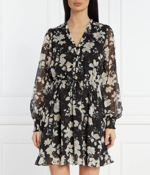 Платье женское Guess Jeans с цветочным принтом, черный
Платье женское Guess Jeans с цветочным принтом, черный