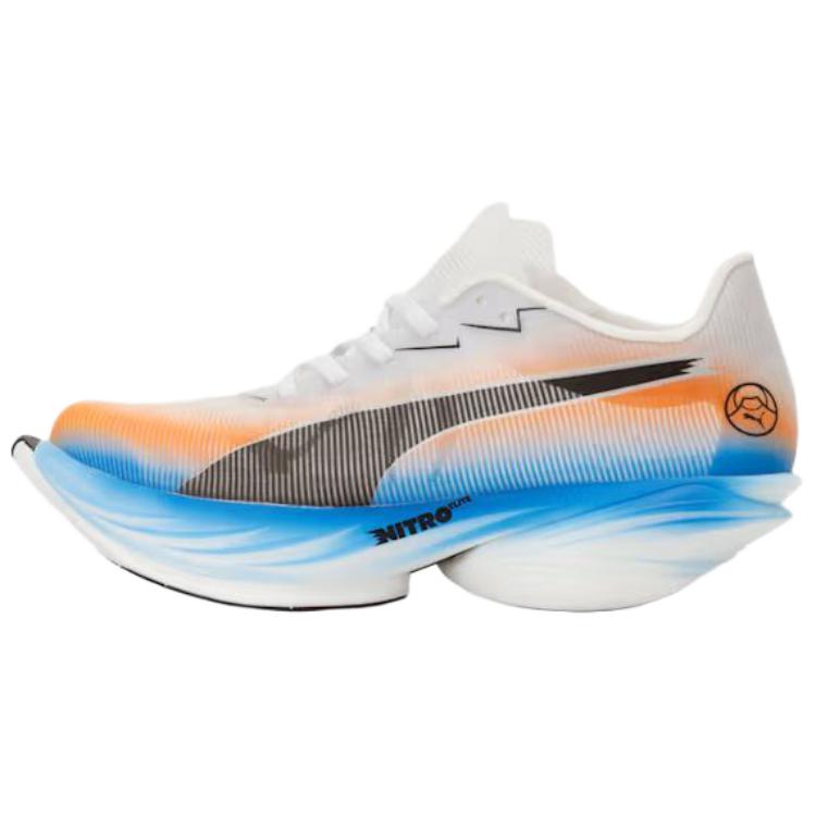 PUMA FAST R NITRO Elite 3 Support Racing Running Shoes Women's White Orange Blue
PUMA FAST R NITRO Elite 3 Support Racing Running Shoes Women's White Orange Blue