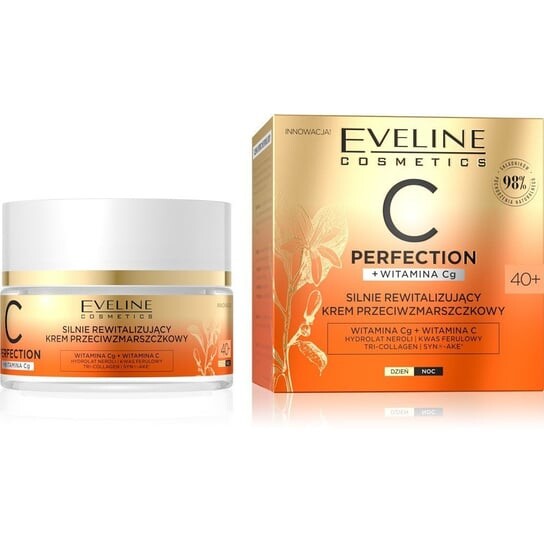 Сильно восстанавливающий крем против морщин 40+ для дня и ночи 50мл Eveline Cosmetics C Perfection
Сильно восстанавливающий крем против морщин 40+ для дня и ночи 50мл Eveline Cosmetics C Perfection