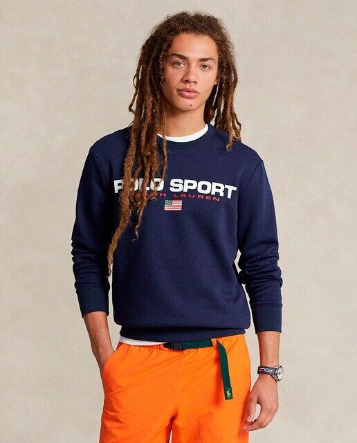 Мужская толстовка с круглым вырезом и логотипом Polo Sport Polo Ralph Lauren, темно-синий
Мужская толстовка с круглым вырезом и логотипом Polo Sport Polo Ralph Lauren, темно-синий