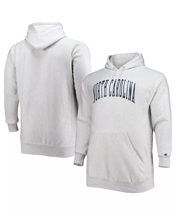 Мужская толстовка с капюшоном North Carolina Tar Heels Big and Tall Reverse Weave Fleece серого меланжевого цвета Champion
Мужская толстовка с капюшоном North Carolina Tar Heels Big and Tall Reverse Weave Fleece серого меланжевого цвета Champion