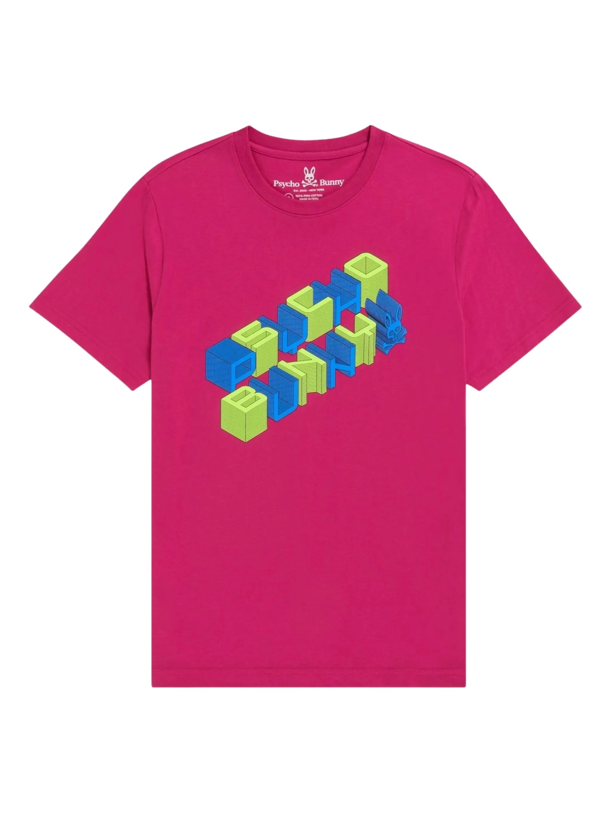 Футболка Jaxson 3D Psycho Bunny, розовый
Футболка Jaxson 3D Psycho Bunny, розовый