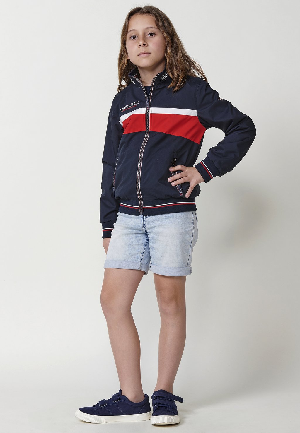 Куртка-бомбер Koroshi, темно-синий
Куртка-бомбер Koroshi, темно-синий