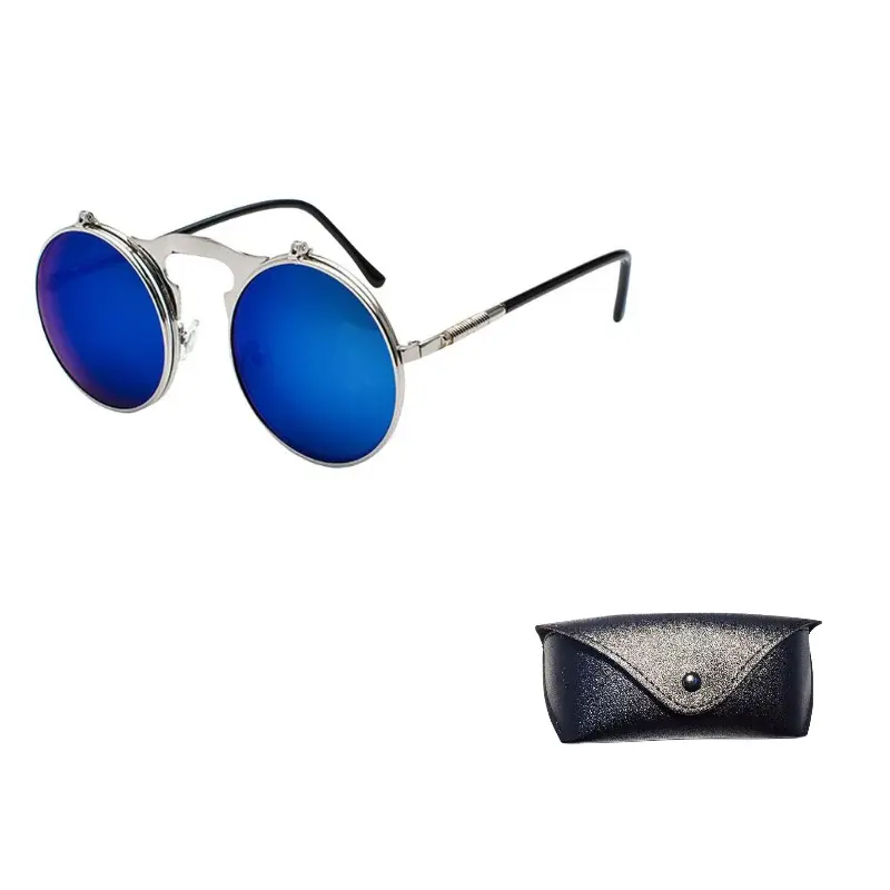 JEANSWEST Круглые солнцезащитные очки унисекс, Silver Frame with Ice Blue Lens
JEANSWEST Круглые солнцезащитные очки унисекс, Silver Frame with Ice Blue Lens