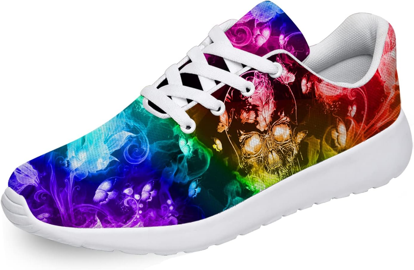 Мужские и женские модные кроссовки с принтом черепа Lodaden, удобные для бега и тенниса, подарок для мамы и папы, Rainbow
Мужские и женские модные кроссовки с принтом черепа Lodaden, удобные для бега и тенниса, подарок для мамы и папы, Rainbow