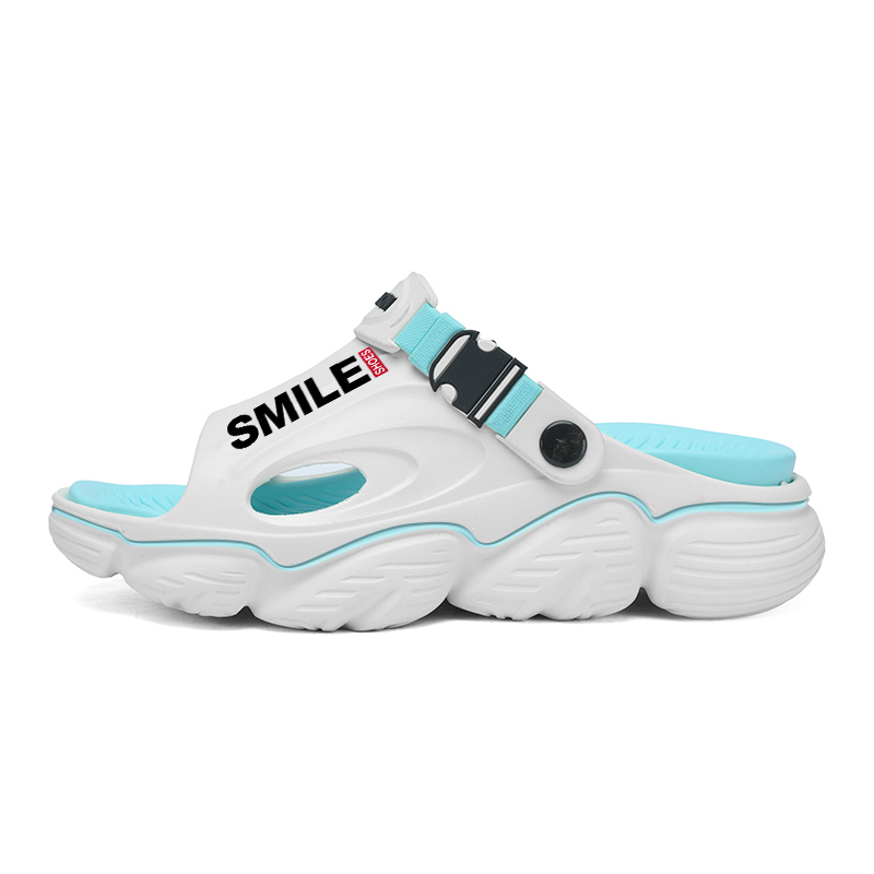 Пляжные сандалии мужские NANJIREN, White Blue 
Пляжные сандалии мужские NANJIREN, White Blue