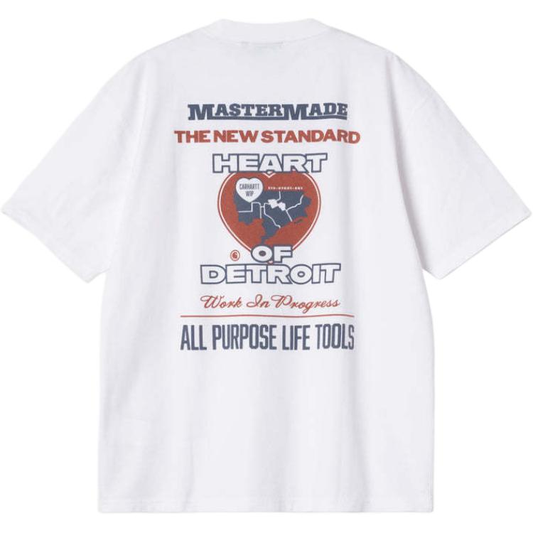 Футболка с принтом логотипа Carhartt WIP, белый
Футболка с принтом логотипа Carhartt WIP, белый