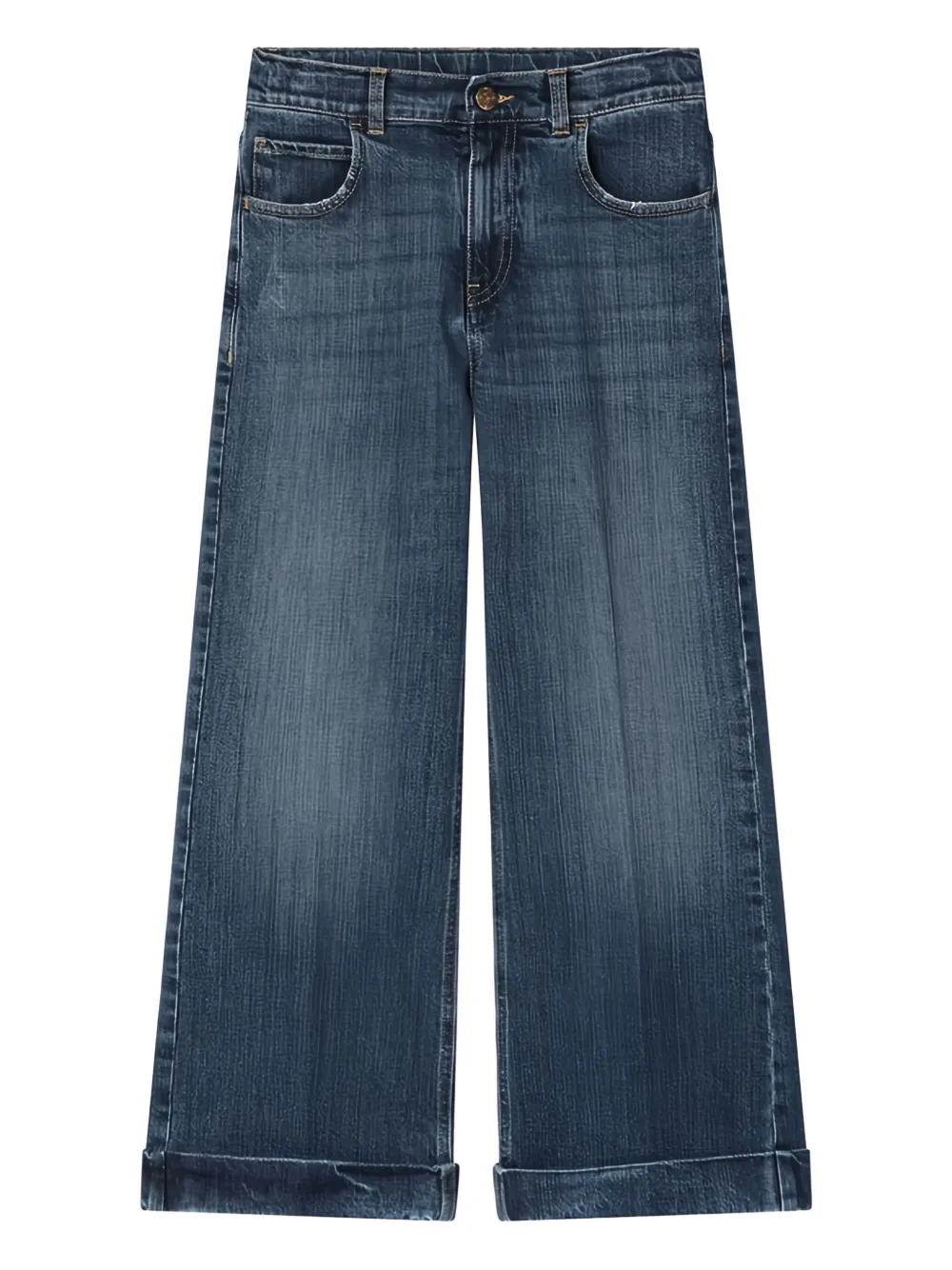 Джинсы с вышивкой сзади Golden Goose Kids, синий
Джинсы с вышивкой сзади Golden Goose Kids, синий