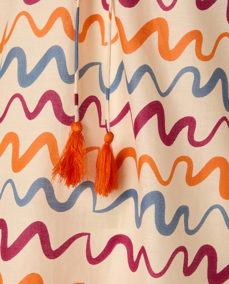 Женский кафтан с принтом "рыбки" Jo & Mr. Joe, оранжевый
Женский кафтан с принтом "рыбки" Jo & Mr. Joe, оранжевый