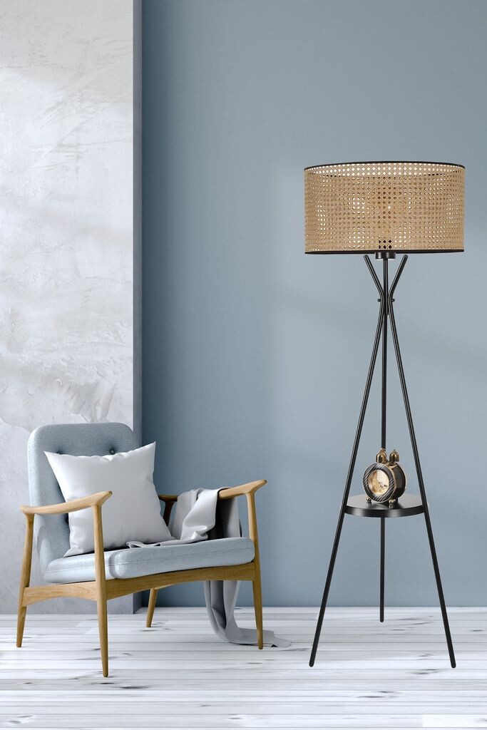 Opviq, Venedik- Venedik sehpalı siyah lampader silindir rattan abajurluLUN, светло-коричневый, торшеры, металлический корпус
Opviq, Venedik- Venedik sehpalı siyah lampader silindir rattan abajurluLUN, светло-коричневый, торшеры, металлический корпус