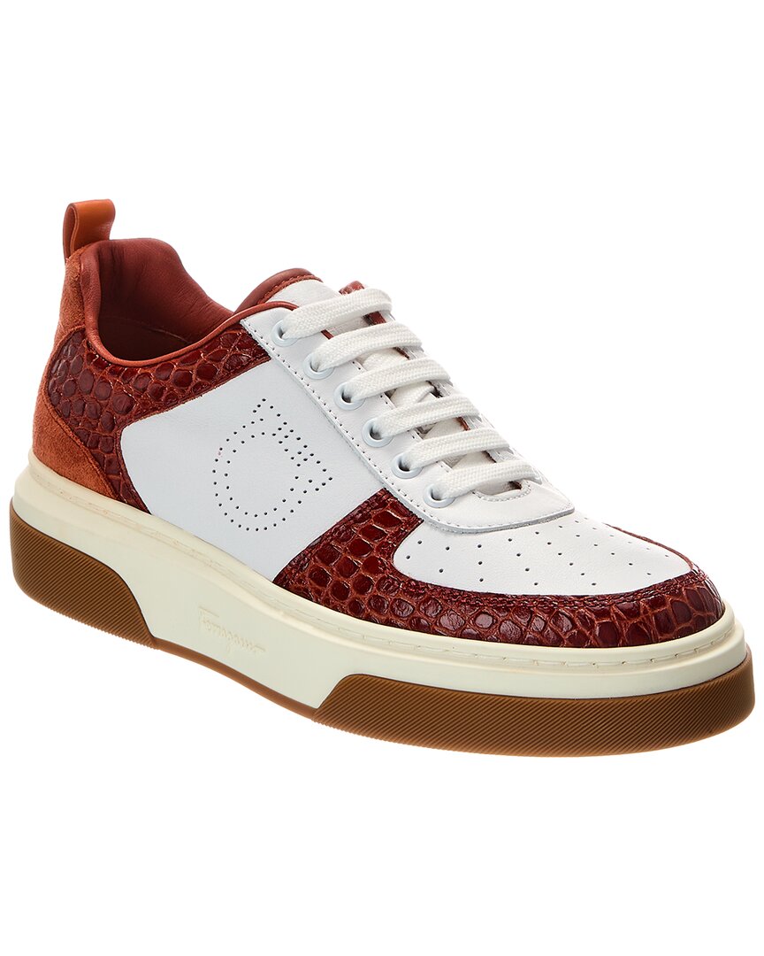 Кроссовки Ferragamo Cassina Croc-Embossed Leather Sandal Salvatore Ferragamo, коричневый
Кроссовки Ferragamo Cassina Croc-Embossed Leather Sandal Salvatore Ferragamo, коричневый