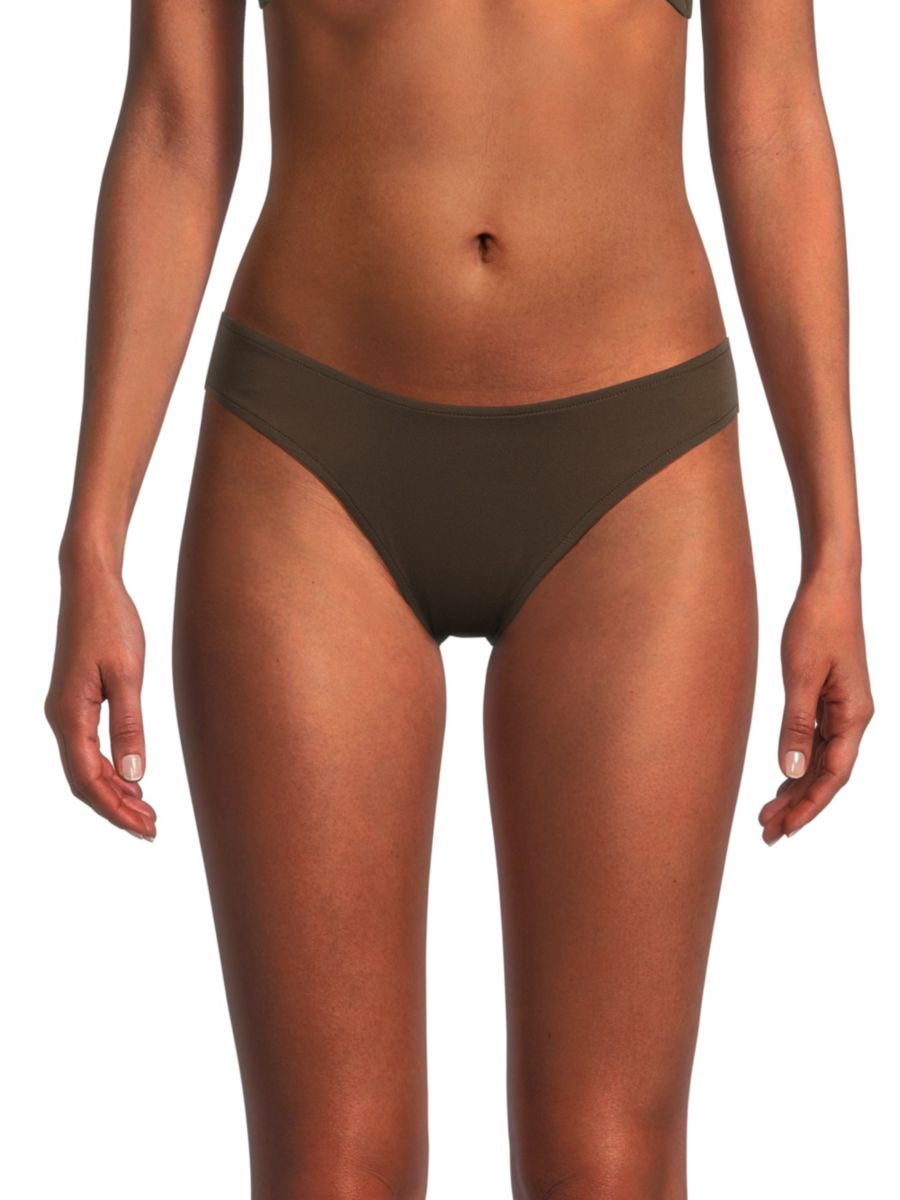 Классический бикини-топ с глубоким вырезом WeWoreWhat, цвет Mahogany
Классический бикини-топ с глубоким вырезом WeWoreWhat, цвет Mahogany