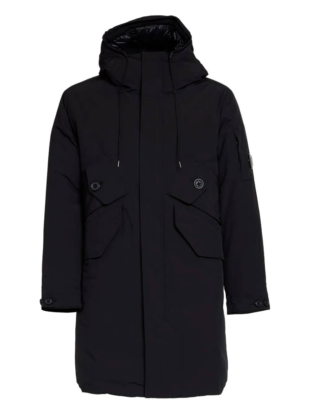 Пальто с капюшоном C.P. Company, черный
Пальто с капюшоном C.P. Company, черный
