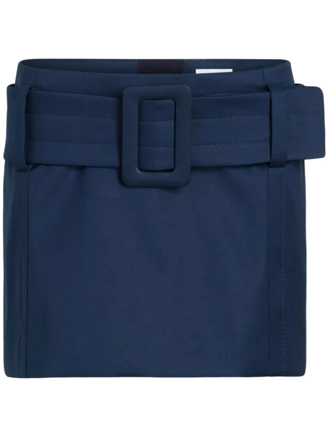 Patou юбка мини из органического хлопка с поясом, синий
Patou юбка мини из органического хлопка с поясом, синий