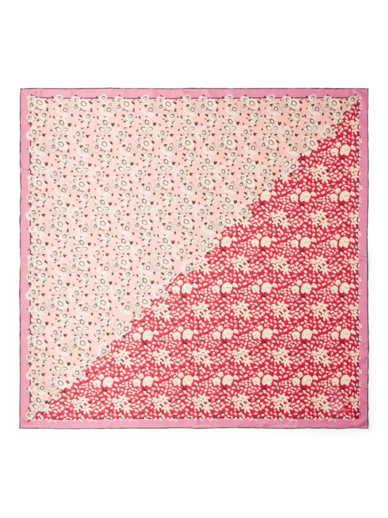 Prada шелковый платок, розовый
Prada шелковый платок, розовый