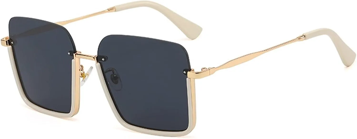 Солнцезащитные очки с полуободковой металлической оправой для женщин (модель 2026), декоративные очки для мужчин для активного отдыха и праздников MTZJH, E
Солнцезащитные очки с полуободковой металлической оправой для женщин (модель 2026), декоративные очки для мужчин для активного отдыха и праздников MTZJH, E