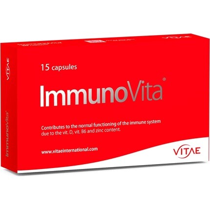 Vitae ImmunoVita Бетаглюканы, витамины D3, B6 и цинк для укрепления иммунной системы, 15 капсул Vitae Health Innovation
Vitae ImmunoVita Бетаглюканы, витамины D3, B6 и цинк для укрепления иммунной системы, 15 капсул Vitae Health Innovation