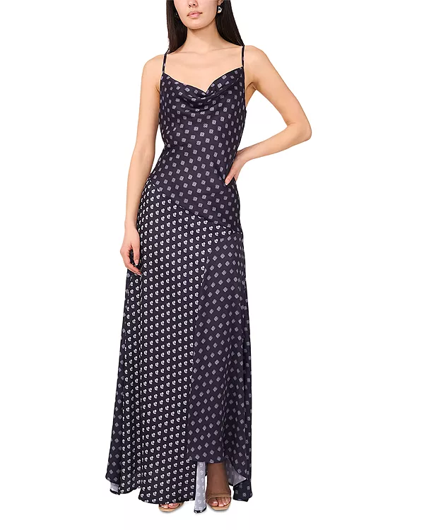 Асимметричное платье с воротником-хомутом 1.State, синий
Асимметричное платье с воротником-хомутом 1.State, синий