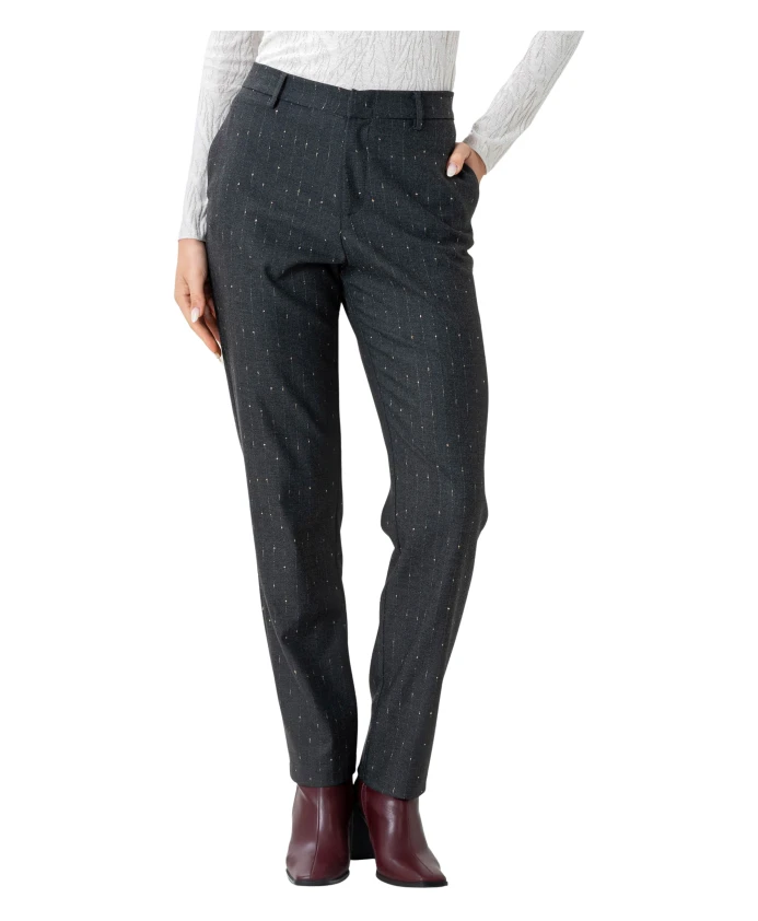 Стильные, блестящие расклешенные брюки Kocca, серый
Стильные, блестящие расклешенные брюки Kocca, серый