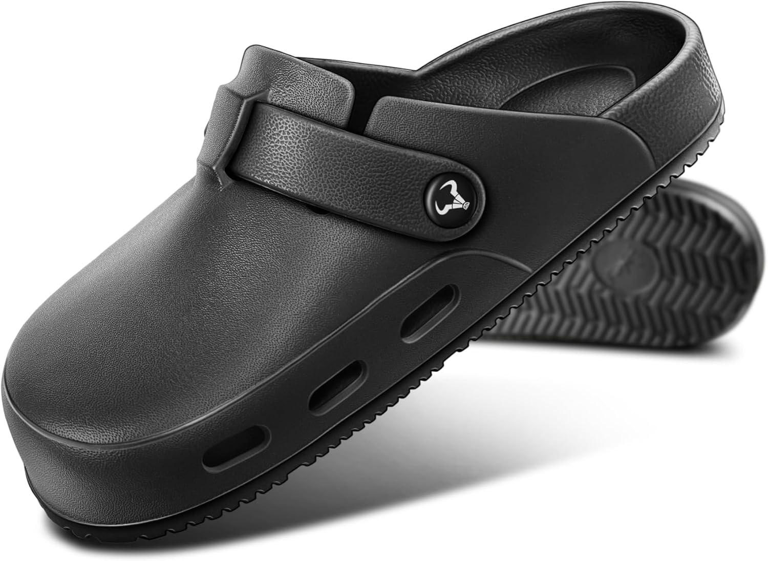 Женские сабо KEMISANT, комфортные мюли, сандалии, тапочки, обувь для медсестры и сада, унисекс для мужчин, с амортизацией и поддержкой, черный
Женские сабо KEMISANT, комфортные мюли, сандалии, тапочки, обувь для медсестры и сада, унисекс для мужчин, с амортизацией и поддержкой, черный