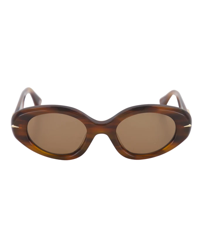 Большие овальные солнцезащитные очки номер два Le Specs, коричневый
Большие овальные солнцезащитные очки номер два Le Specs, коричневый