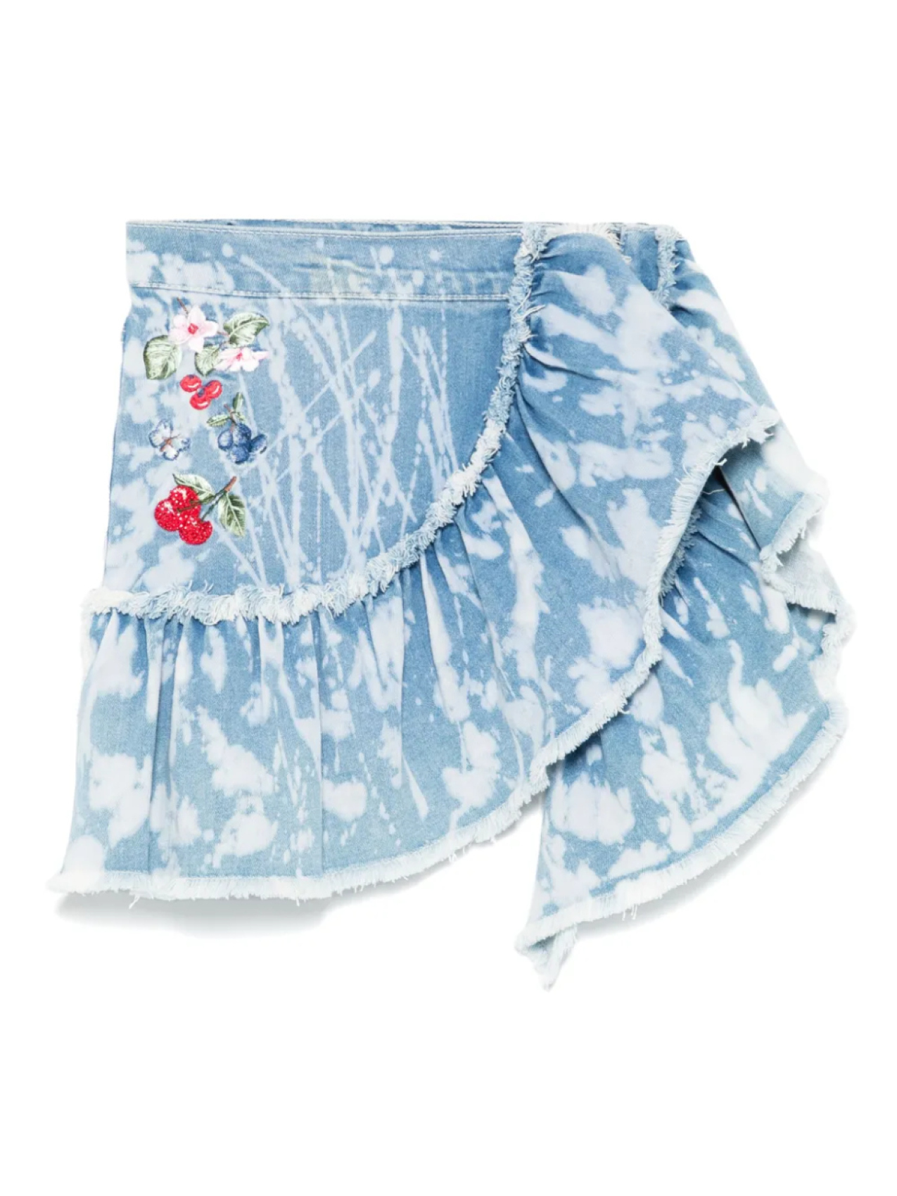 Monnalisa юбка мини с оборками, синий
Monnalisa юбка мини с оборками, синий