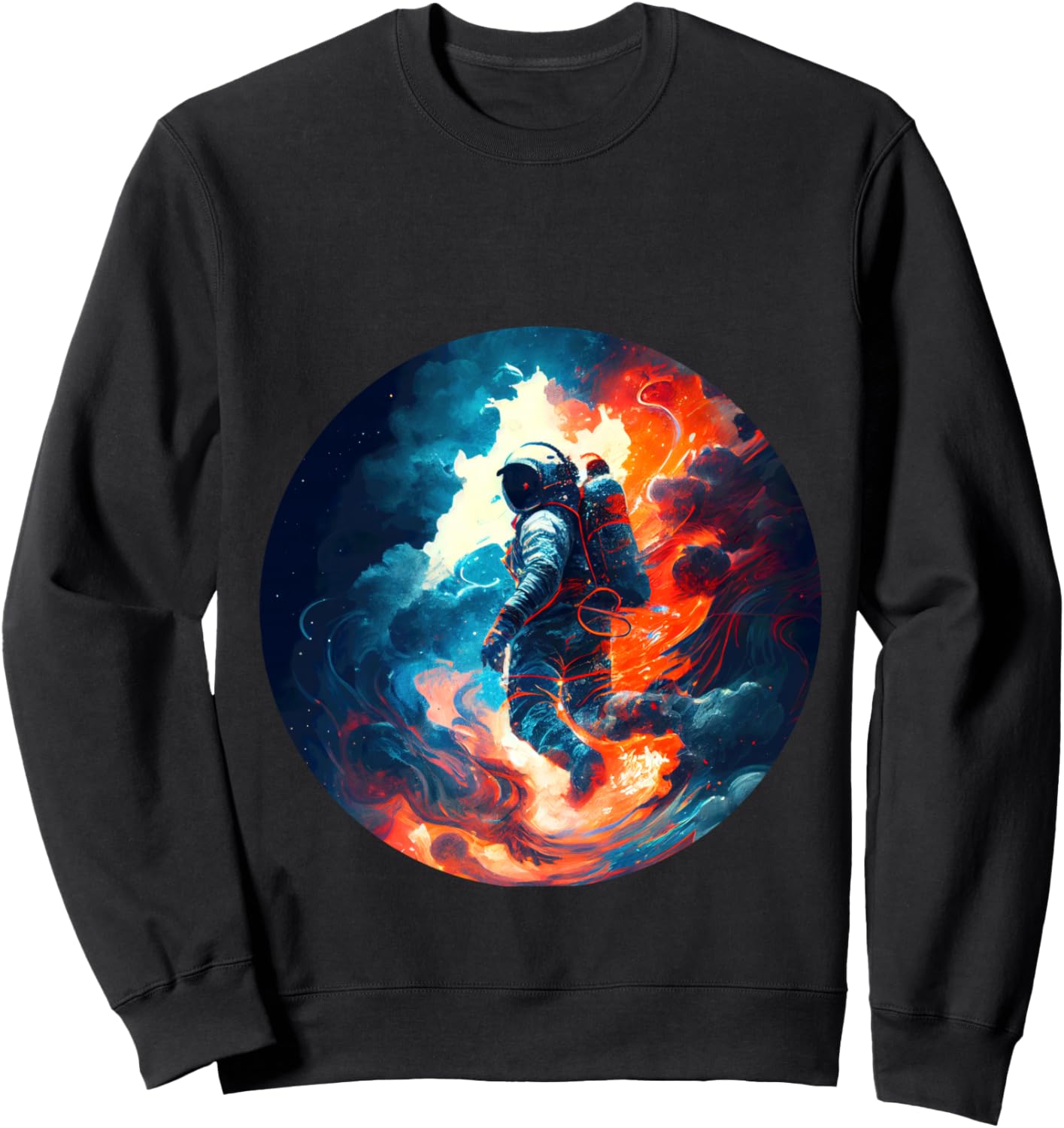 Толстовка с надписью «Космическое путешествие астронавта: яркие исследования космоса» Cosmic Space Exploration Astronaut Journey, черный
Толстовка с надписью «Космическое путешествие астронавта: яркие исследования космоса» Cosmic Space Exploration Astronaut Journey, черный