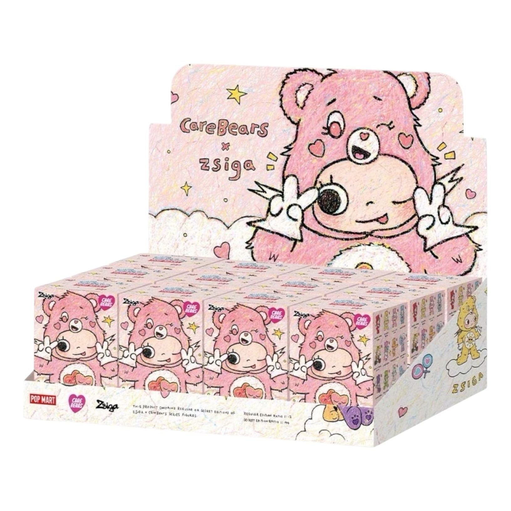 Фигурка Pop Mart x Zsiga Care Bear Figures Sealed Case (12 Blind Boxes)
Фигурка Pop Mart x Zsiga Care Bear Figures Sealed Case (12 Blind Boxes)