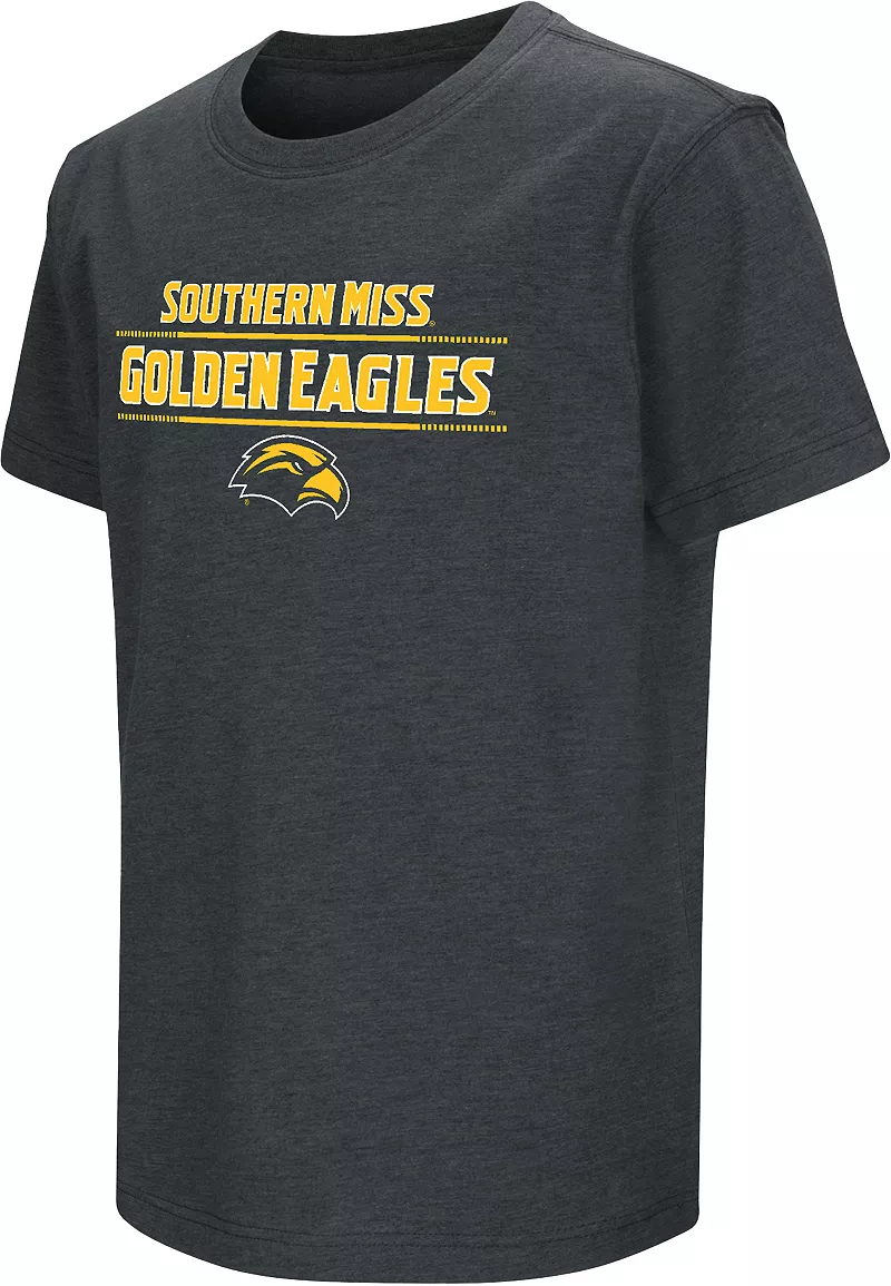 Черная промо-футболка Colosseum Youth Southern Miss Golden Eagles 
Черная промо-футболка Colosseum Youth Southern Miss Golden Eagles