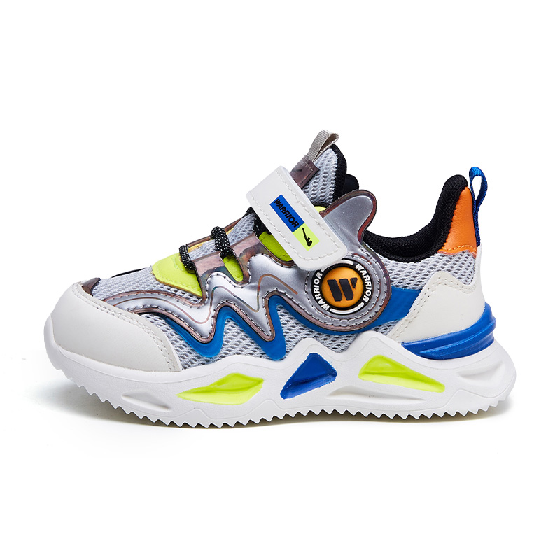 Детские кроссовки для бега WARRIOR, серый/зеленый
Детские кроссовки для бега WARRIOR, серый/зеленый