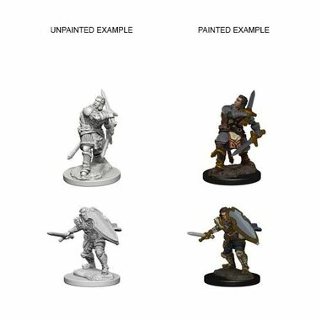 Миниатюра Dungeons & Dragons: Nolzur's Marvelous Unpainted Miniatures: Human Male Paladin
Миниатюра Dungeons & Dragons: Nolzur's Marvelous Unpainted Miniatures: Human Male Paladin