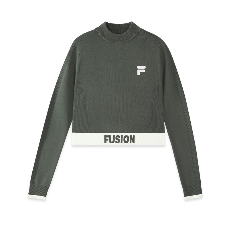 Футболка вязаная серая FILA FUSION 
Футболка вязаная серая FILA FUSION