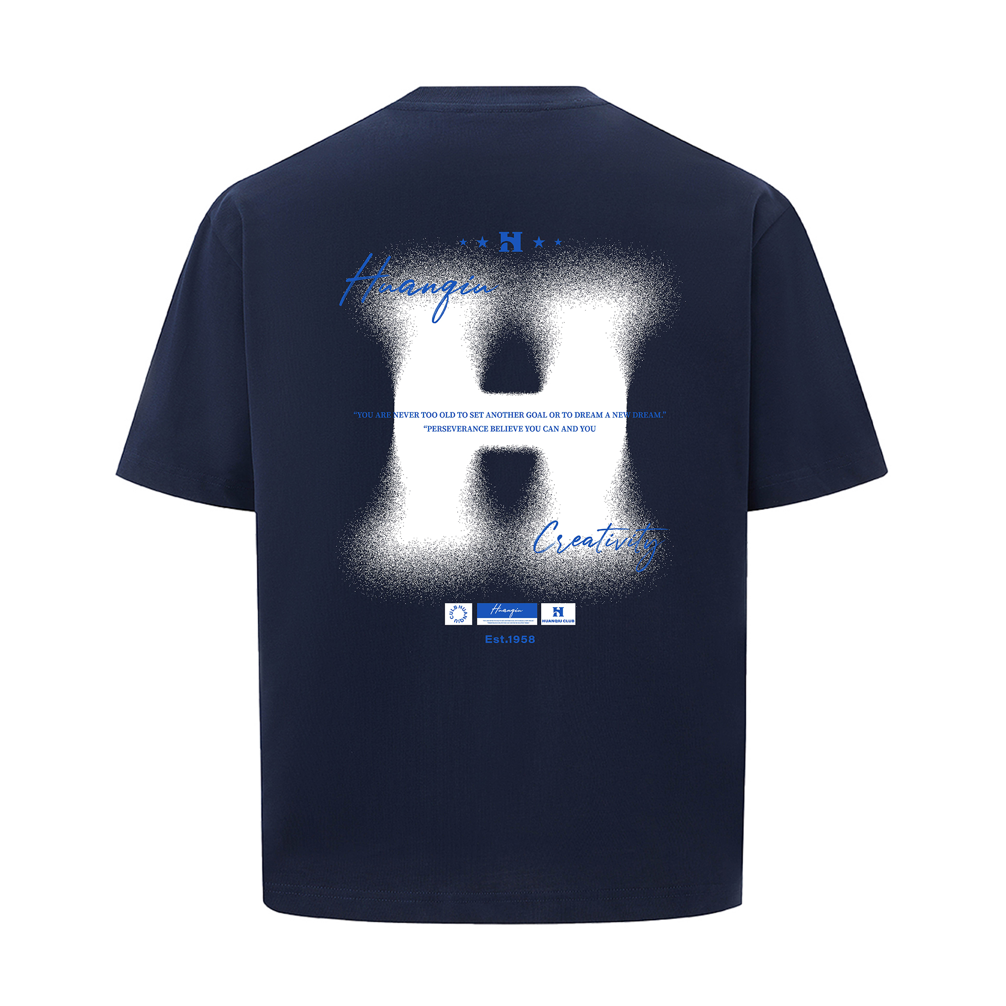 Футболка Unisex Crew Neck тонкая Heavyweight HUANQIU, темно-синий-белый
Футболка Unisex Crew Neck тонкая Heavyweight HUANQIU, темно-синий-белый