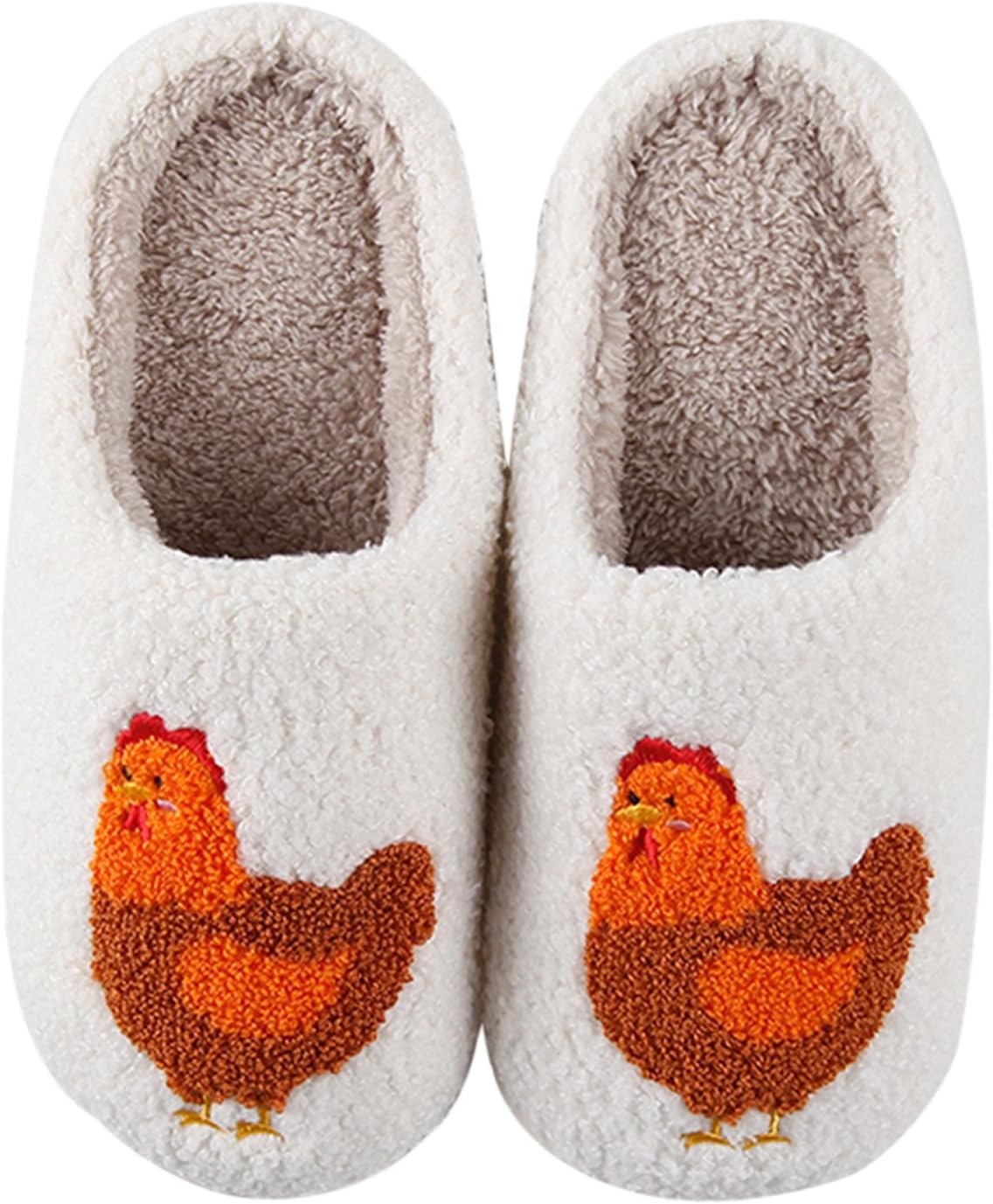 Тапочки DakinFu для женщин и мужчин с милыми злыми глазами, клубничные тапочки, плюшевые мягкие теплые домашние тапочки для спальни, Chicken
Тапочки DakinFu для женщин и мужчин с милыми злыми глазами, клубничные тапочки, плюшевые мягкие теплые домашние тапочки для спальни, Chicken