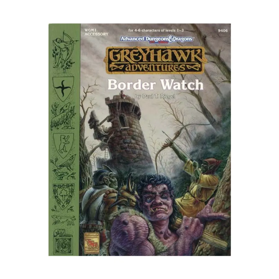 Модуль Border Watch, Greyhawk (TSR)
Модуль Border Watch, Greyhawk (TSR)