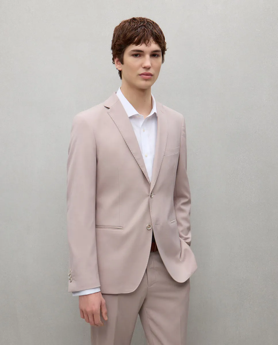 Структура мужского пиджака Easy Wear, бежевый
Структура мужского пиджака Easy Wear, бежевый