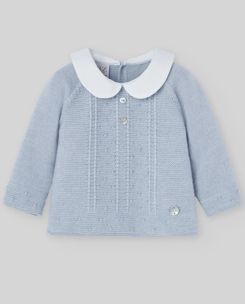Детский вязаный жилет с текстурой коллекции Ежики Paz Rodríguez, светло-голубой
Детский вязаный жилет с текстурой коллекции Ежики Paz Rodríguez, светло-голубой