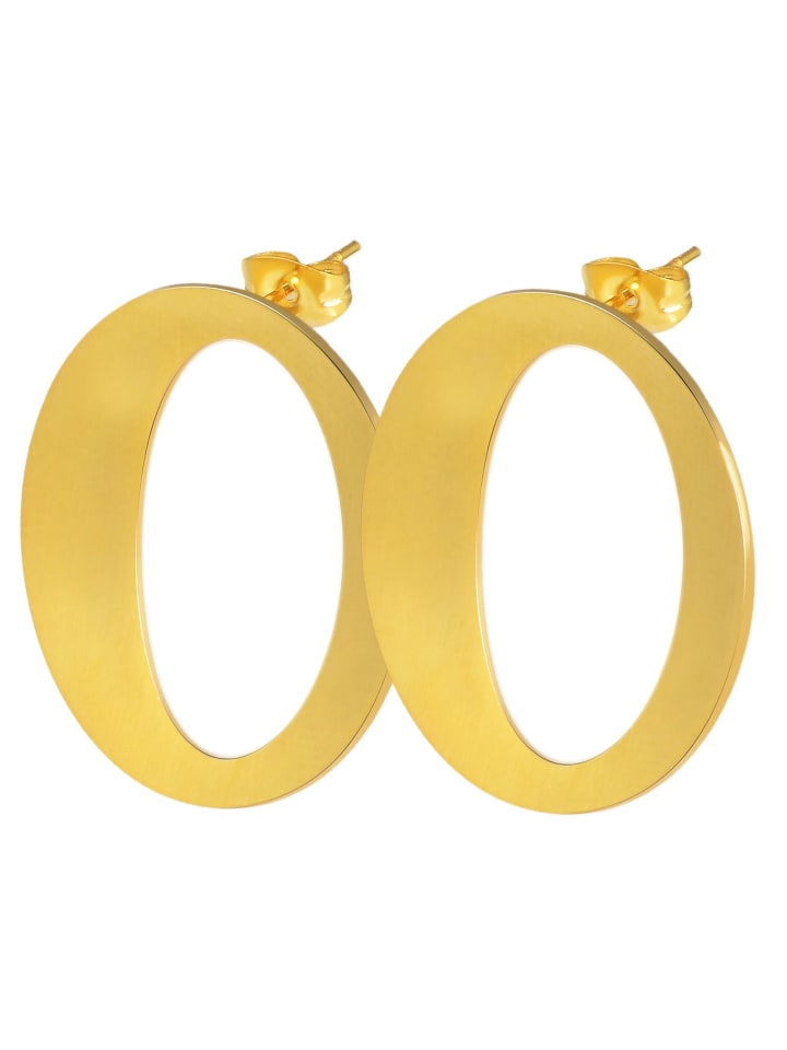 Adeliás Женские серьги - серьги-гвоздики из нержавеющей стали в золотом исполнении
Adeliás Женские серьги - серьги-гвоздики из нержавеющей стали в золотом исполнении