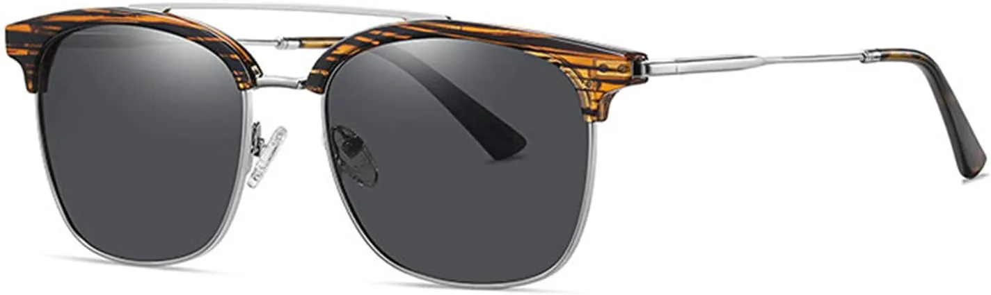 Солнцезащитные очки Willochra с поляризацией для женщин и мужчин, защита от УФ-излучения, модные, винтажные, круглые, квадратные, зеркальные, Brown White
Солнцезащитные очки Willochra с поляризацией для женщин и мужчин, защита от УФ-излучения, модные, винтажные, круглые, квадратные, зеркальные, Brown White