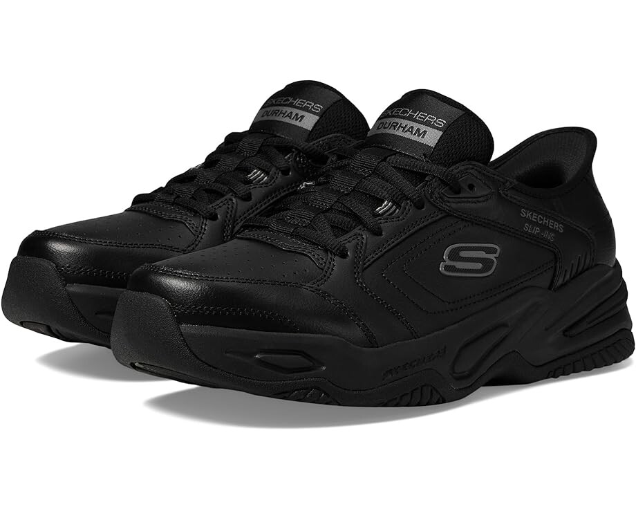 Кроссовки SKECHERS Durham Hands Free Slip-In, черный
Кроссовки SKECHERS Durham Hands Free Slip-In, черный