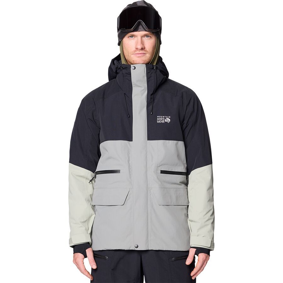 Куртка Mountain Hardwear First Tracks Mountain Hardwear, Wet Stone/White Sage/Black
Куртка Mountain Hardwear First Tracks Mountain Hardwear, Wet Stone/White Sage/Black