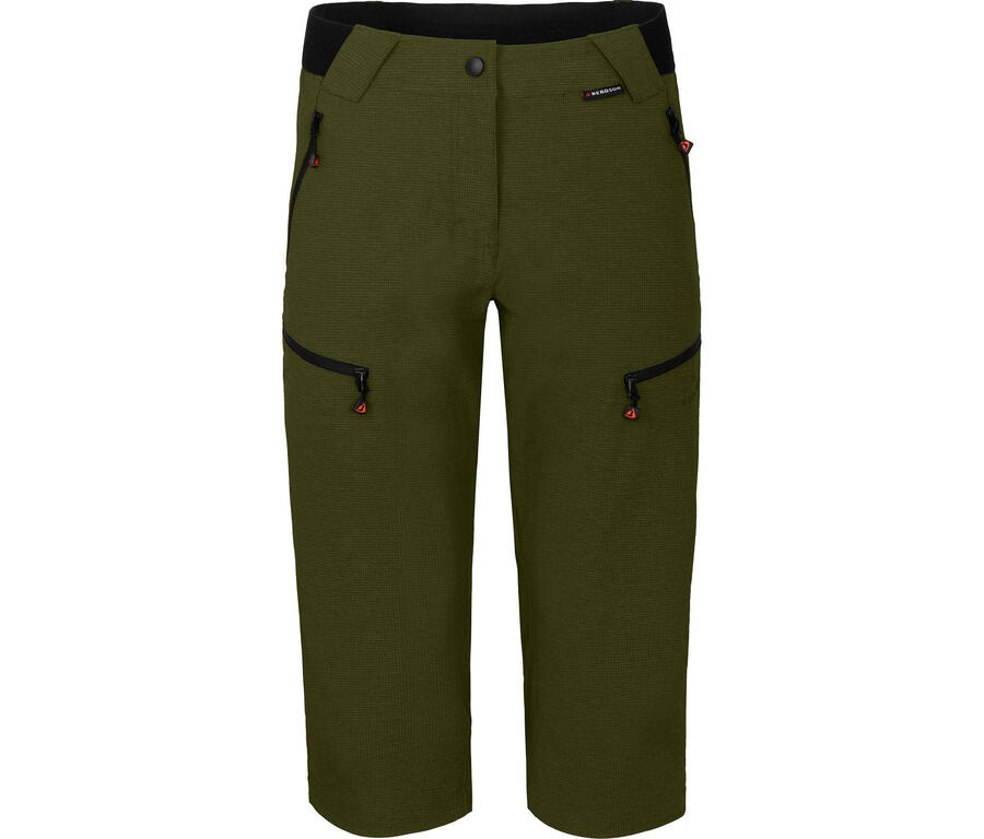 BERGSON Штаны для походов 3/4, прочные, эластичные, зеленые
BERGSON Штаны для походов 3/4, прочные, эластичные, зеленые